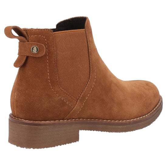 Hush Puppies Maddy Wide Wildleder Damen Tan Stiefel - Image 2