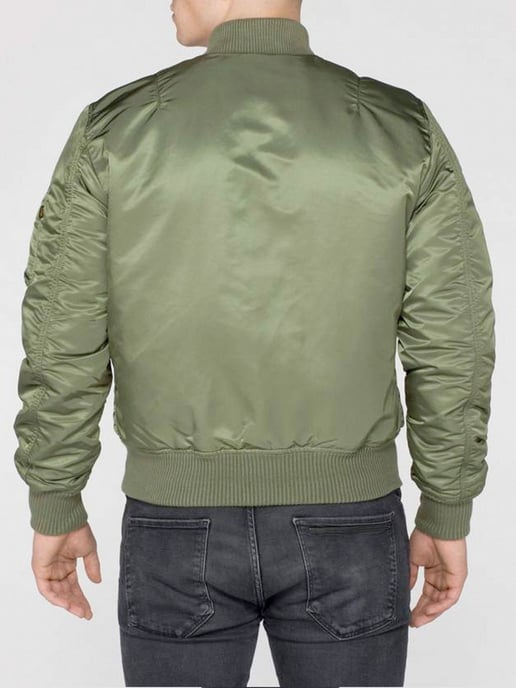 Alpha Industries MA1 VF 59 Bomber Jacket Green - Image 2