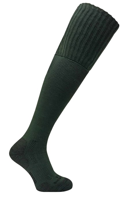Herren dicke über das Knie gepolsterte Sohle Wolle Mischung thermische Wandern Socken - Image 1