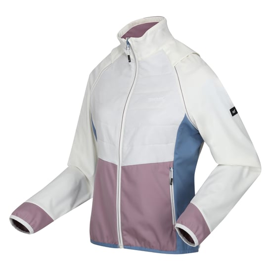 Regatta Womens/Ladies Steren II Hybrid Jacket (White/Heather Blue)