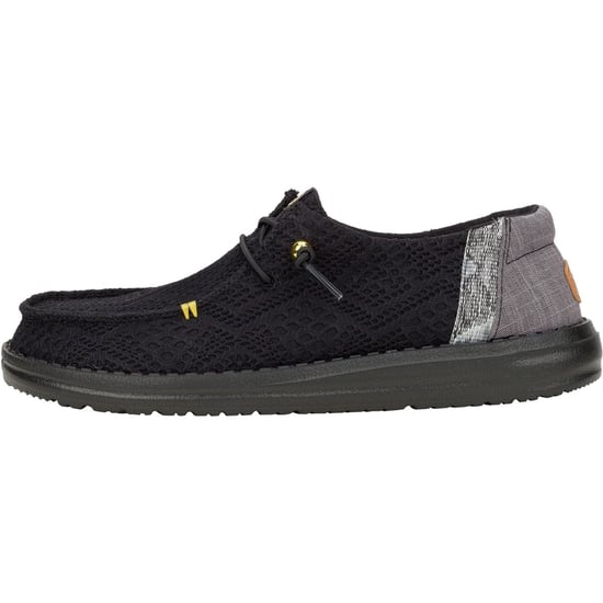 HEYDUDE Wendy Boho Crochet Polyester Damen Schwarz Loafers - Image 5