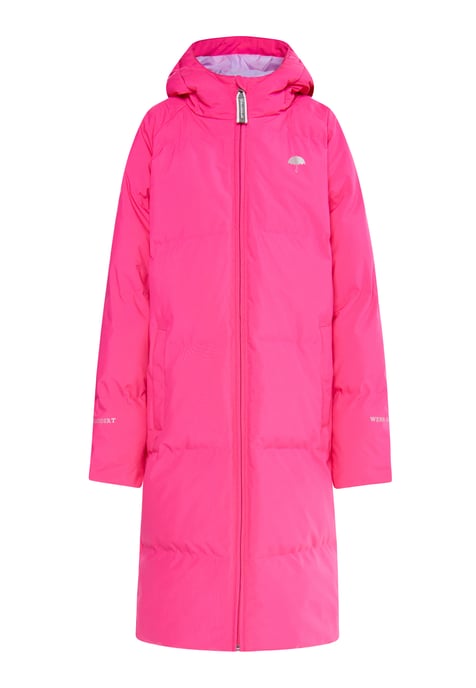 Schmuddelwedda Funktioneller Wintermantel Mädels Rosa - Image 1