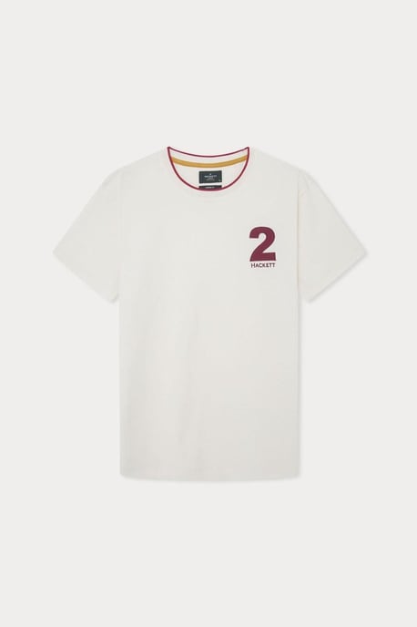 Heritage Number 2 Short Sleeve T-shirt White