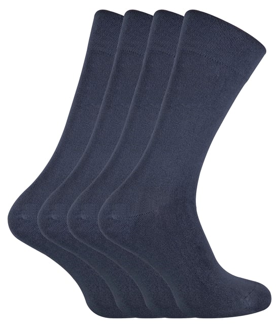 SOCK SNOB - 4 Paar Bamboo Super Soft Suit Socks für Männer & Frauen - Image 1