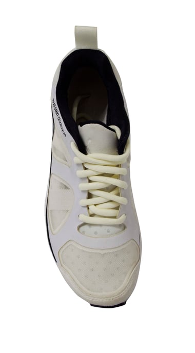 Puma H. Chalayan Mens White Haast Summer Lace Up Textile Trainers 355735 01