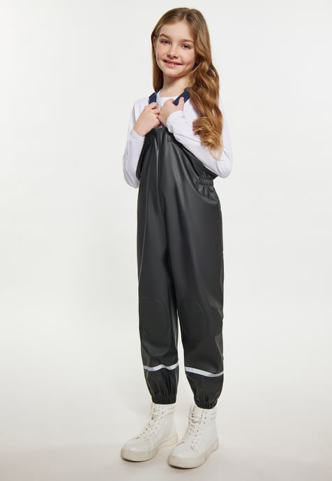 Schmuddelwedda Regenhose aus recyceltem Material Mädchen (Kids) schwarz - Image 2