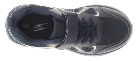 Focus Junior Boys Trainers Dylan Lace Up navy