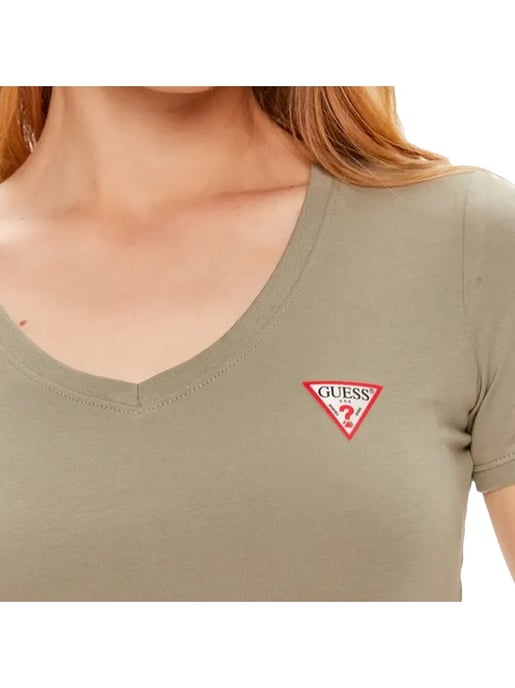Guess Damen-T-Shirt mit Dreieck-G-Logo - Image 2