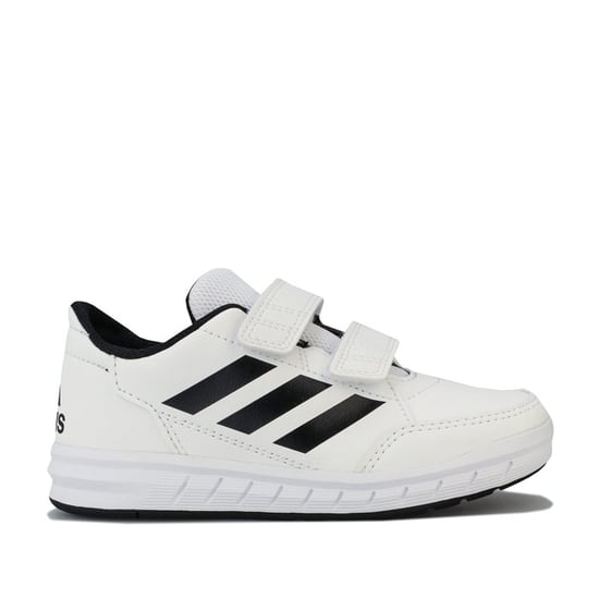 Boy's adidas Junior AltaSport Trainers in White Black