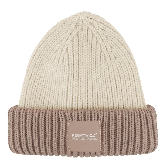 Regatta - "Connora Fisherman" Mütze für Kinder (Helles Vanillegelb/Warm Taupe) - Image 1