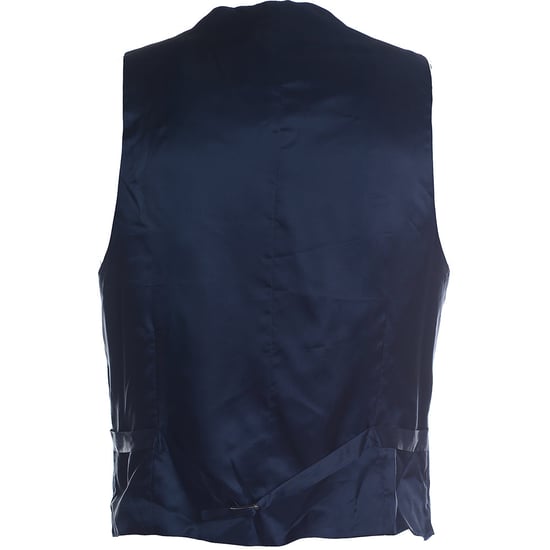 Hackett London Mayfair Birdseye Windowpane Wildcoat dans la Marine - Image 2