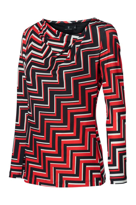 Caitlin Print Top Rot / Multi - Image 4