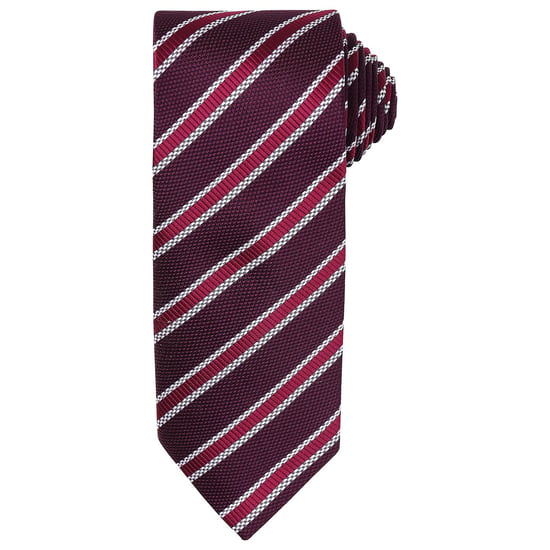 Premier - Krawatte für Herren (Burgunderrot/Aubergine) - Image 1