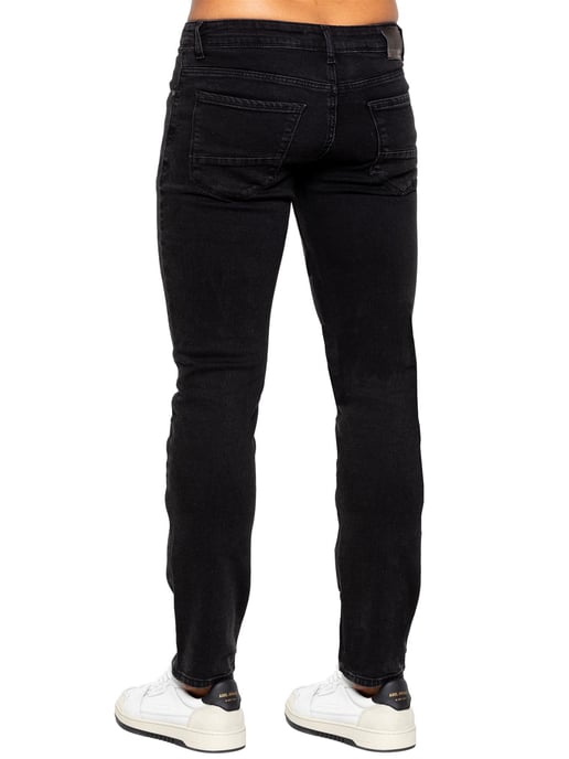 ETO | Mens Straight Leg Jeans - Schwarz - Image 3
