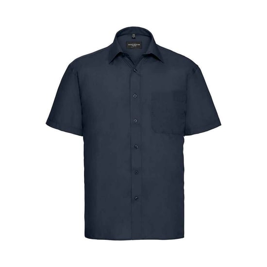 Russell Collection - Formelles Hemd Pflegeleicht für Herren kurzärmlig (Dunkelblau) - Image 1