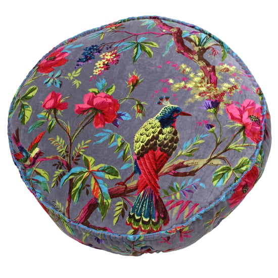 Paoletti Paradise Velvet Cushion Cover