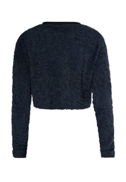 Mymo Strickjacke Damen schwarz - Image 2