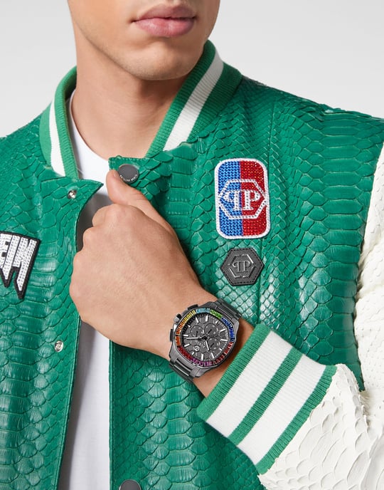 Philipp Plein $keleton $pectre Schwarz Herren Armbanduhr PWSAA0723 - Image 3