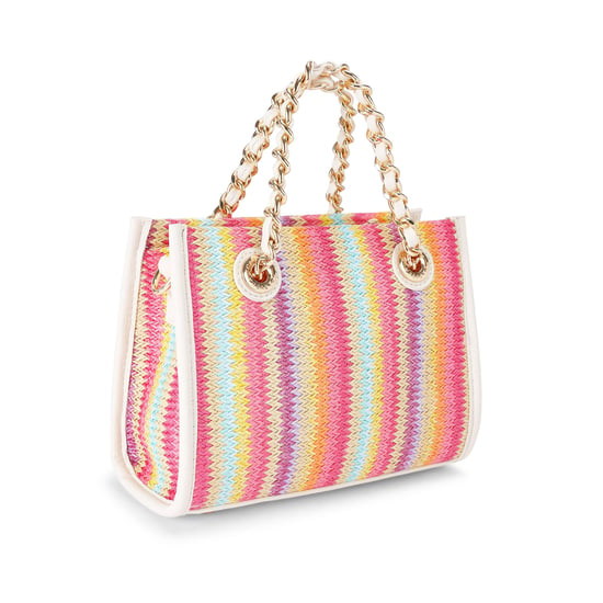 Carvela  Leila Raffia Mini Tote Bag