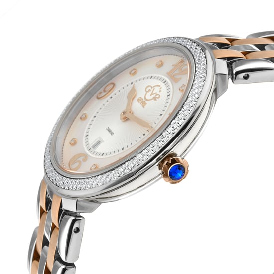 GV2 Womens Verona Schweizer Quarz Diamant Edelstahl Uhr - Image 2
