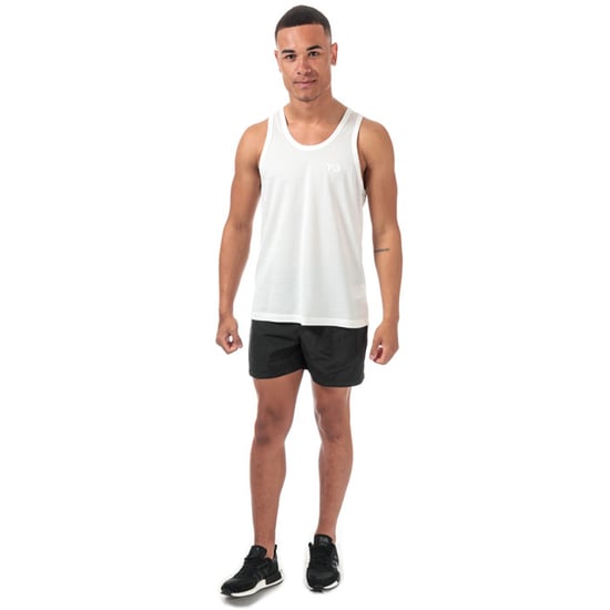 Men's Y-3 Classic Logo Vest in White