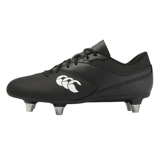 Canterbury - Chaussures de rugby pour terrain mou PHOENIX RAZE - Enfant (Noir / Blanc) - Image 3