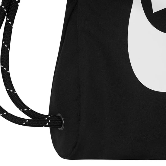 Nike Heritage Kordelzugtasche (Schwarz) - Image 4