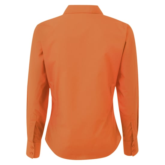 Premier - Bluse für Damen Langärmlig (Orange) - Image 2