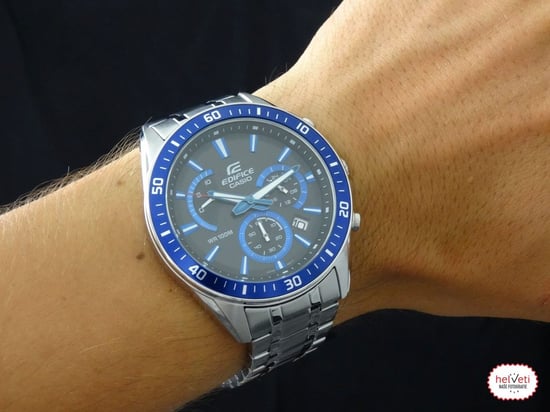 Casio Edifice Herren Silberne Uhr EFR-552D-2AVUEF - Image 4