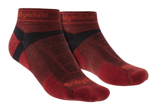 Bridgedale - Ultraleichte Merino-Laufsocken für Herren - Rot - Image 1
