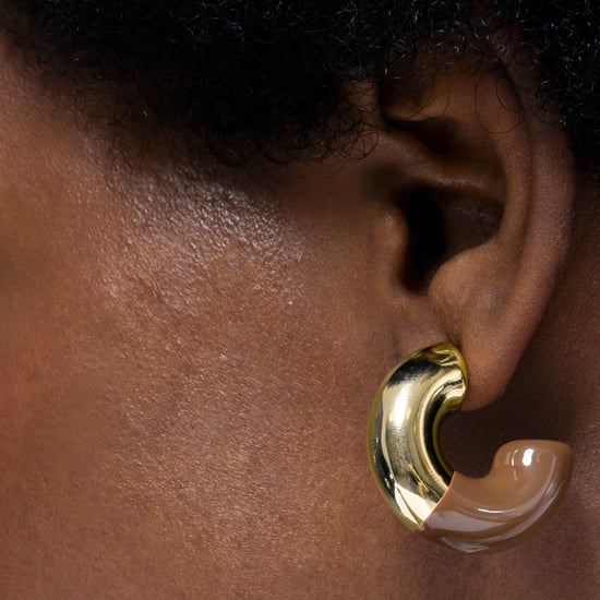 Luxenter Tayris earrings finished in 18k yellow gold