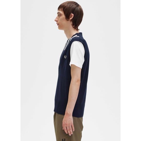 Fredperry Fp V-Neck Broken Tipped Tank Vest