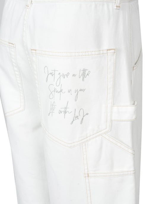 Liu Jo Jeans Wilde Work Woman's White