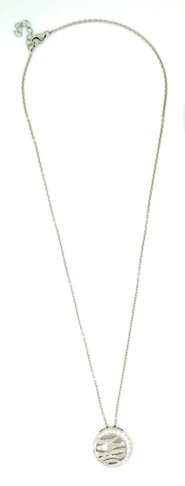 Orphelia Damen 925 Sterling Silber Kette mit Anhänger - Silber ZH-6031 - Image 3