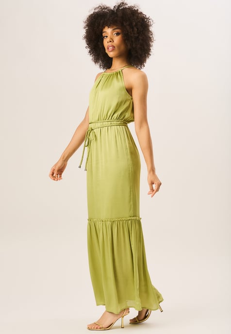 Halter Neck Maxi Dress