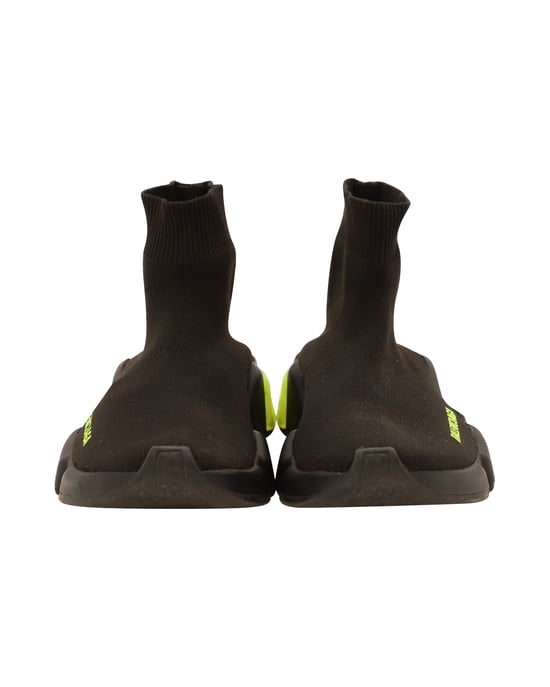 Balenciaga Speed Clear Sole Sneakers aus schwarzem Polyamid - Image 2
