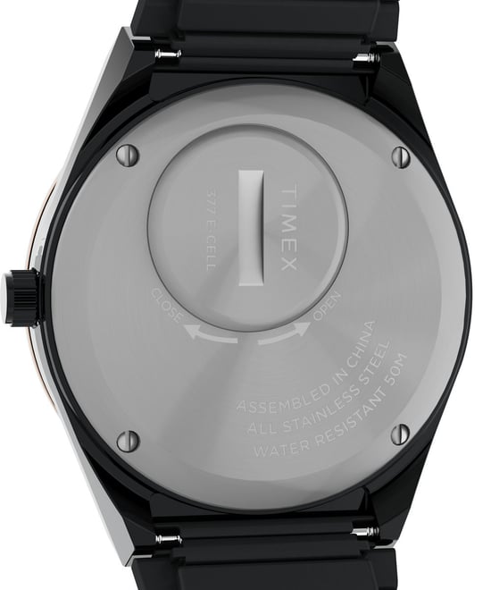 Timex Q Neuauflage Damen Schwarz Uhr TW2W10600 - Image 3