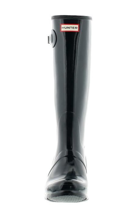 Hunter Original Tall Gloss Womens Damen Gummistiefel Wellington navy - Image 3