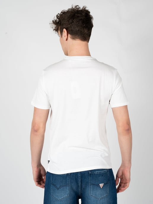 Guess T-Shirt LA Logo Herren weiß - Image 4