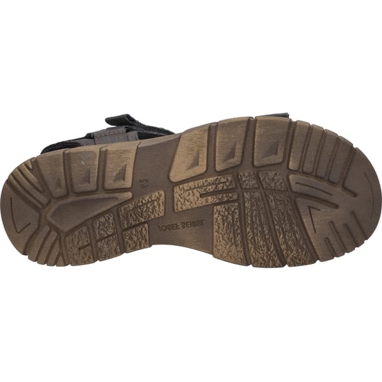 JOSEF SEIBEL Brendan 01 | Sandale für Herren | Grau Brendan 01, asphalt - Image 5