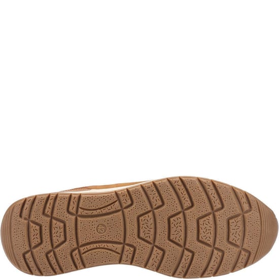 Hush Puppies Mens Joseph Nubuck Turnschuhe (Tan/Beige) - Image 3