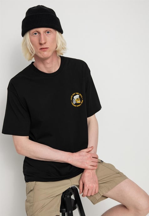 VANS DRAIN EM DRY SS T Shirt Schwarz - Image 3