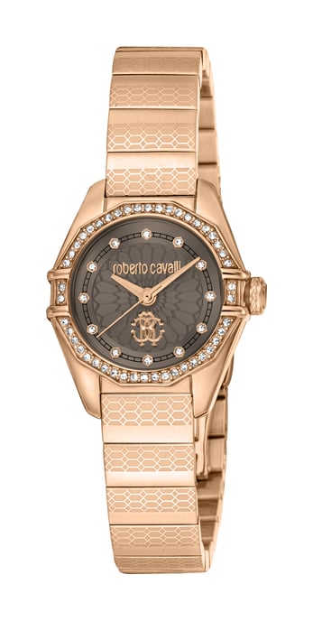 RC5L054M0075 Roberto Cavalli Damen Quarz dunkelgrau Edelstahl 5 ATM 26 mm - Image 1