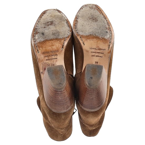 Isabel Marant Dacken Stiefeletten aus braunem Wildleder - Image 6