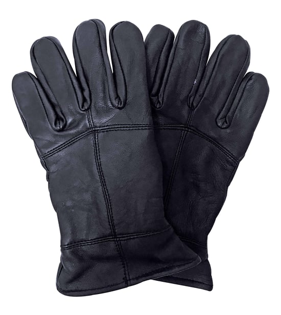 Herren 3M Thinsulate 40 Gramm Thermoisolierung Winter Lederhandschuhe - Image 1