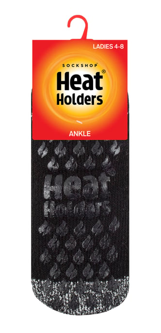 Heat Holders rutschfeste Thermo-Knöchelsocken für Damen mit Griffen - Image 2