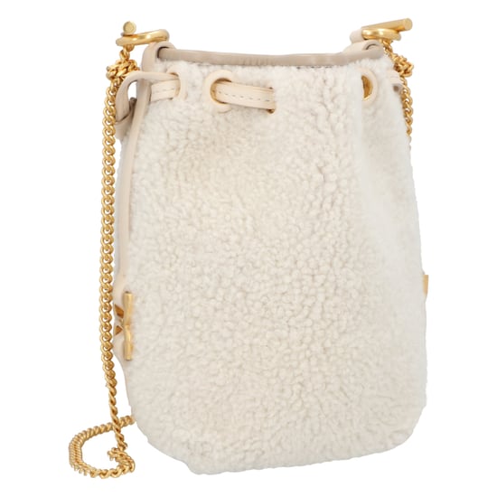 Chloé Marcie Mikro Eimer Tasche Beige - Image 2