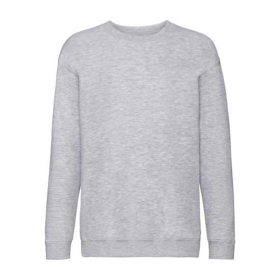 Fruit of the Loom - "Premium" Sweatshirt Überschnittene Schulter für Kinder (Grau meliert) - Image 1