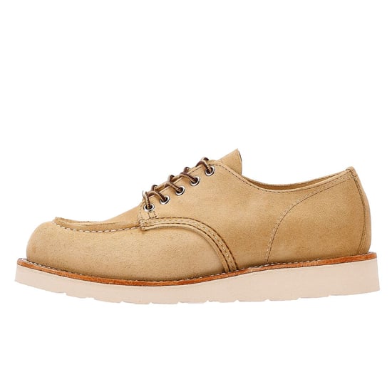 Red Wing Shoes Shop Moc Oxford 8092 Herren Beige Hawthorne Prairie Schuhe - Image 5