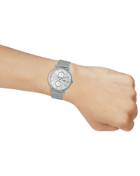Casio Casio Kollektion Herren Silberne Uhr MTP-B310M-7AVEF - Image 4